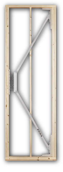2×4工法用制震ブレース